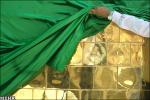 تصاويري زيبا از پرده برداري گنبد كاظمين