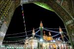 تصاويري زيبا از پرده برداري گنبد كاظمين