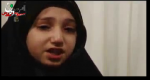 فیلم غم انگیز دخترشهیدمدافع حرم شهید عباس عبداللهی