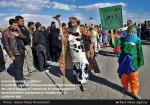 A symbolic caravan of Imam Hossein (PBUH) moved into the city of Isfahan in Central Iran to remind people of Imam Hossein's martyrdom in Karbala over 13 centuries ago