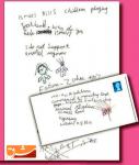 نامه دختر بچه فلسطینی